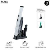 Mellerware 120W bezkablowy odkurzacz ręczny. Biały. 14000Pa. Autonomia 20min. USB. Akcesoria tapicerskie, sofa, zwierzęta domowe. 1